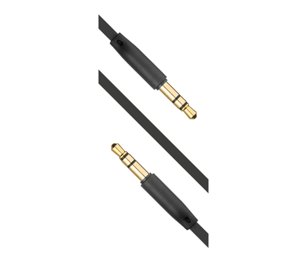 FIXED Kabel mini jack 3.5mm AUX 1m czarny - 1342378 - zdjęcie